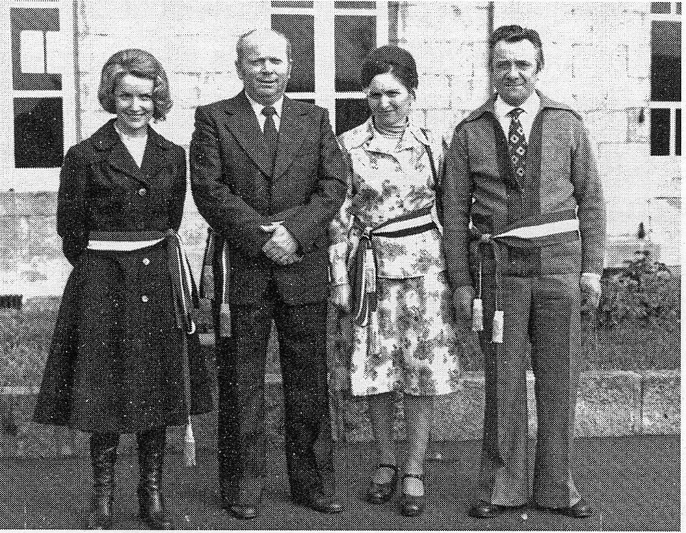 Le Maire et ses trois adjoints